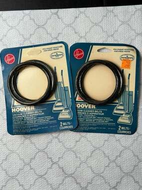 Lot of 2 Hoover Vacuum Cleaner Belts Part 49258